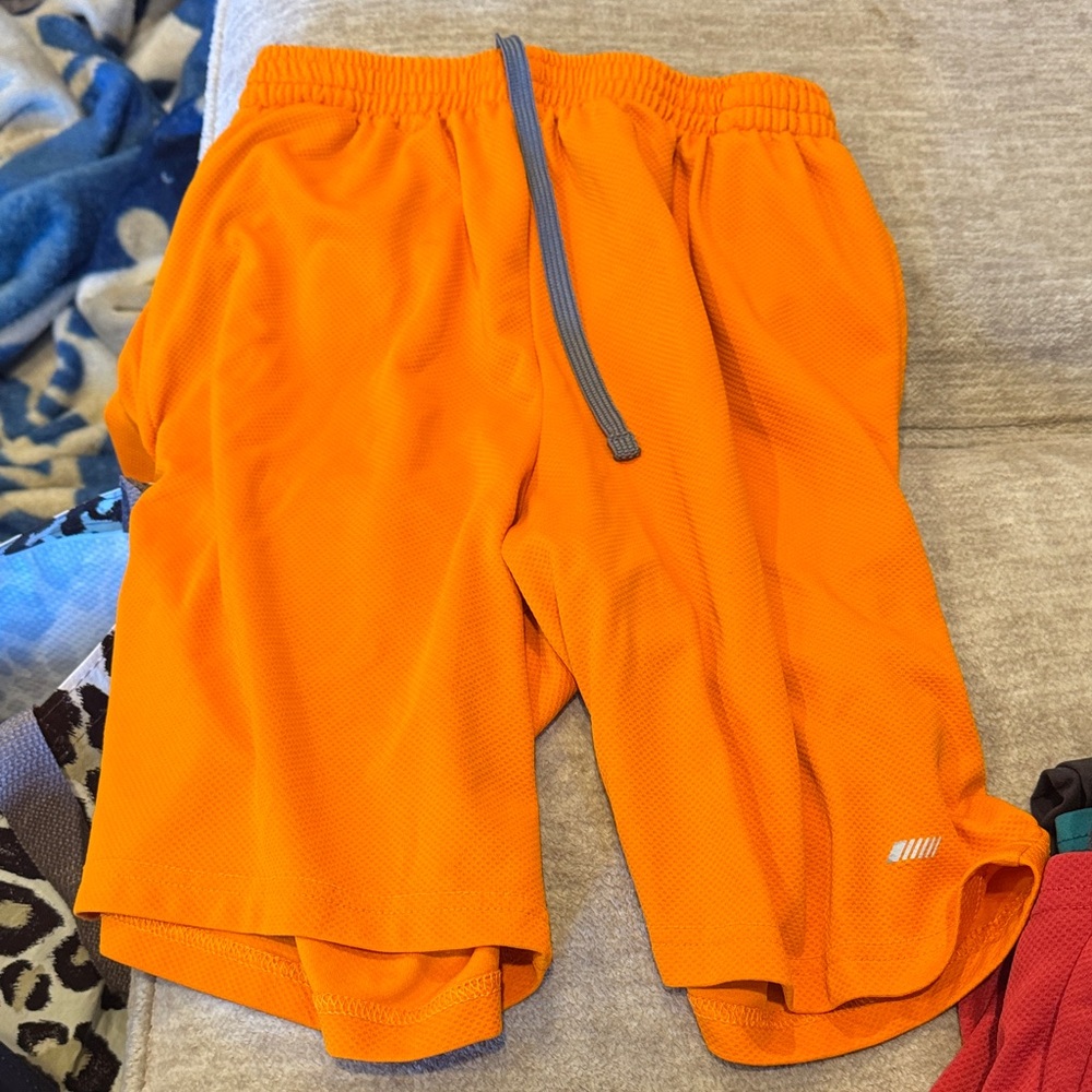 Amazon Essentials Orange Athletic Shorts